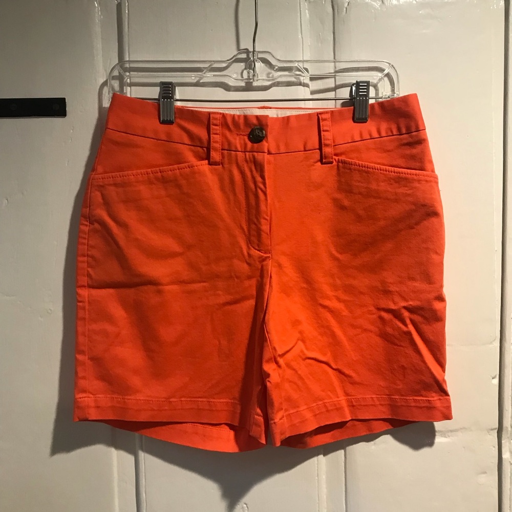 Lands’ End Orange Women’s Shorts Size 2